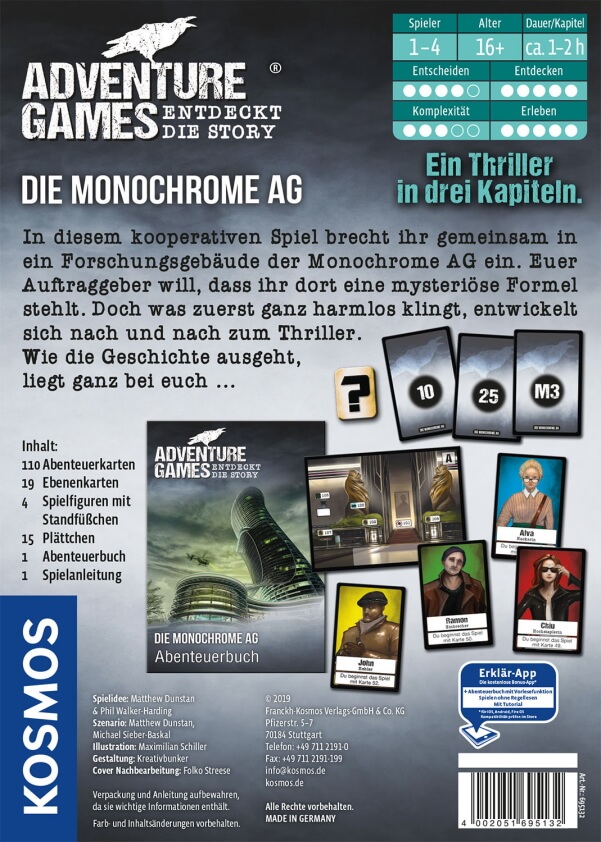 Adventure Games Die Monochrome AG Brettspiel Verpackung Rückseite Kosmos Spielgetuschel.jpg