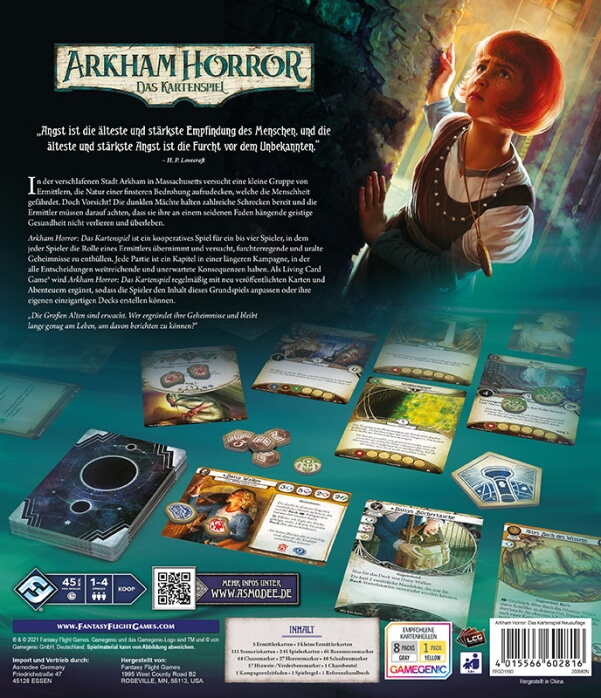 Arkham Horror Kartenspiel Neuauflage Grundspiel Rückseite Asmodee Spielgetuschel.jpg