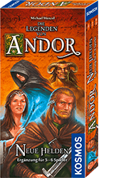 Die Legenden von Andor: Neue Helden [Erweiterung für 5-6 Spieler]