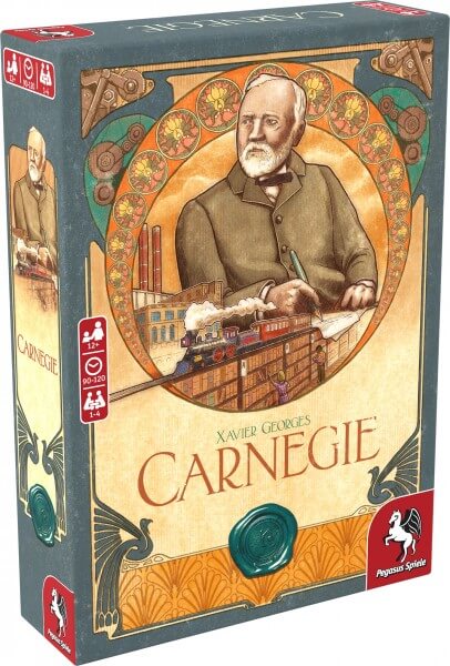 Carnegie Brettspiel Verpackung Vorderseite Pegasus Spielgetuschel.jpg