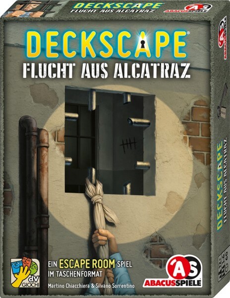 Deckscape Flucht aus Alcatraz Kartenspiel Verpackung Vorderseite Abacus Spiele Pegasus Spielgetuschel.jpg