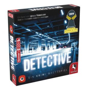 Detective Brettspiel Verpackung Voderseite Pegasus Spielgetuschel.jpg