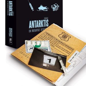 Detective Stories Fall 2 Antarktis Fatale Brettspiel Verpackung Vorderseite iDventure Spielgetuschel.jpg