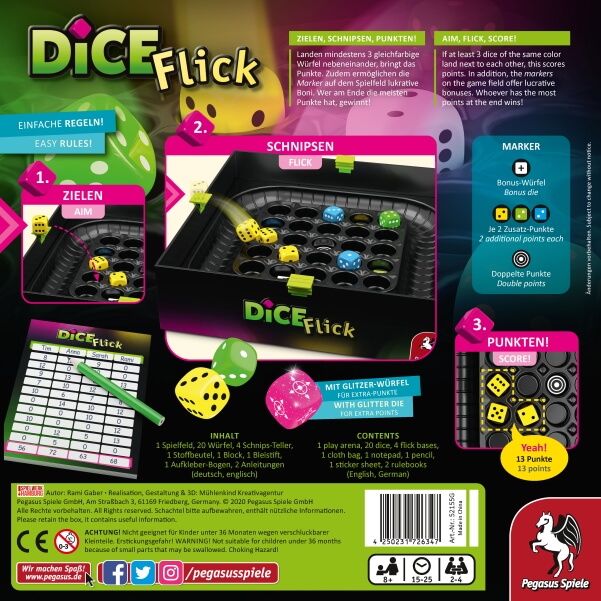Dice Flick Würfelspiel Verpackung Rückseite Pegasus Spielgetuschel.jpg