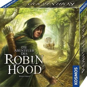 Die Abenteuer des Robin Hood Brettspiel Verpackung Vorderseite Kosmos Spielgetuschel.jpeg