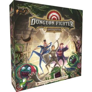 Dungeon Fighter 2. Edition Brettspiel Verpackung Vorderseite Heidelbär Games Spielgetuschel.jpg