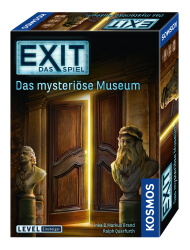 EXIT Das Spiel Das mysteriöse Museum Verpackung Vorderseite Kosmos Spielgetuschel.jpeg