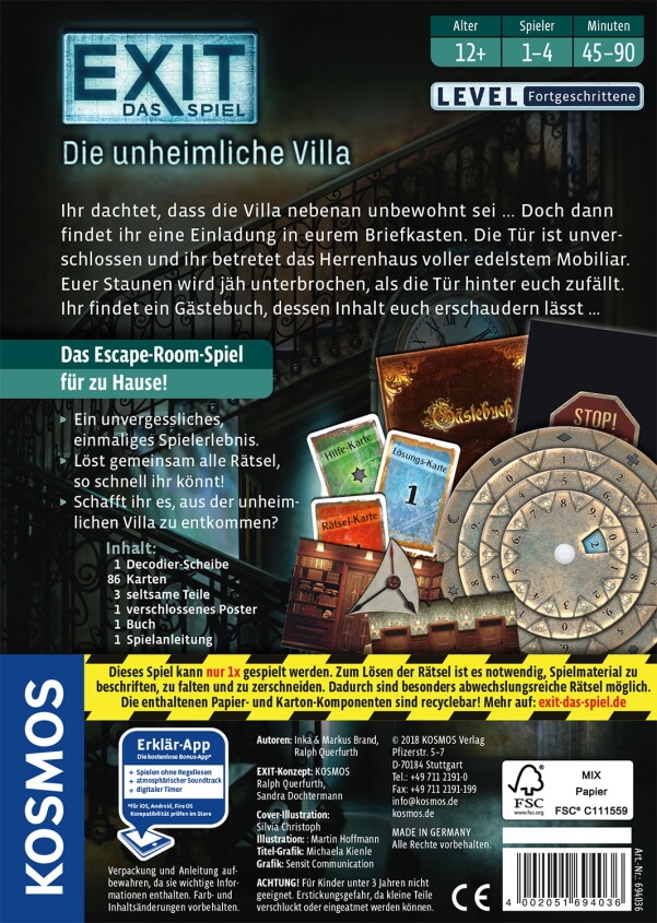 Exit Das Spiel Die unheimliche Villa Verpackung Rückseite Kosmos Spielgetuschel.jpg