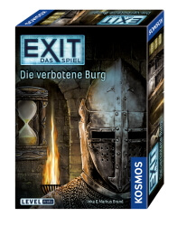 Exit Das spiel Die verbotene Burg Verpackung Vorderseite Kosmos Spielgetuschel.jpeg