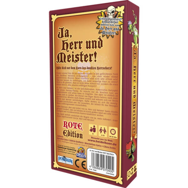 Ja Herr und Meister Rote Edition Kartenspiel Verpackung Rückseite Heidelbär Games Spielgetuschel.jpg