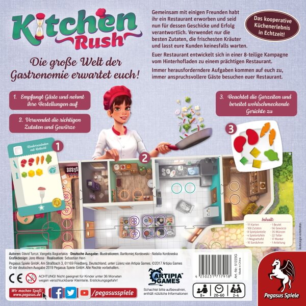 Kitchen Rush Brettspiel Verpackung Rückseite Pegasus Spielgetuschel.jpg
