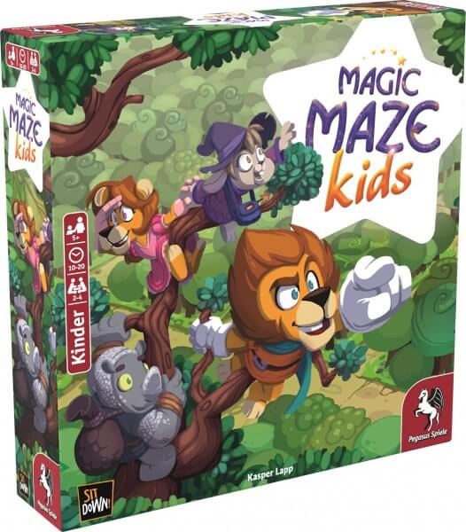 Magic Maze Kids Brettspiel Verpackung Vorderseite Pegasus Spielgetuschel.jpg