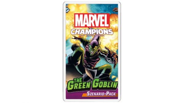 Marvel Champions Das Kartenspiel The Green Goblin Erweiterung Verpackung Vorderseite Asmodee Spielgetuschel.jpg