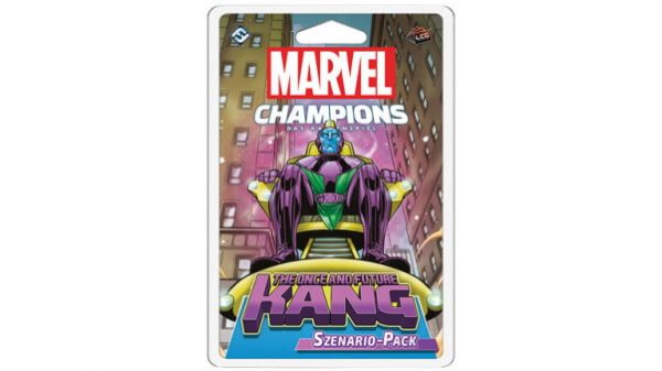 Marvel Champions Das Kartenspiel The Once and Future Kang Erweiterung Verpackung Vorderseite Asmodee Spielgetuschel.jpg