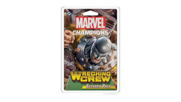 Marvel Champions Das Kartenspiel The Wrecking Crew Erweiterung Verpackung Vorderseite Asmodee Spielgetuschel.jpg