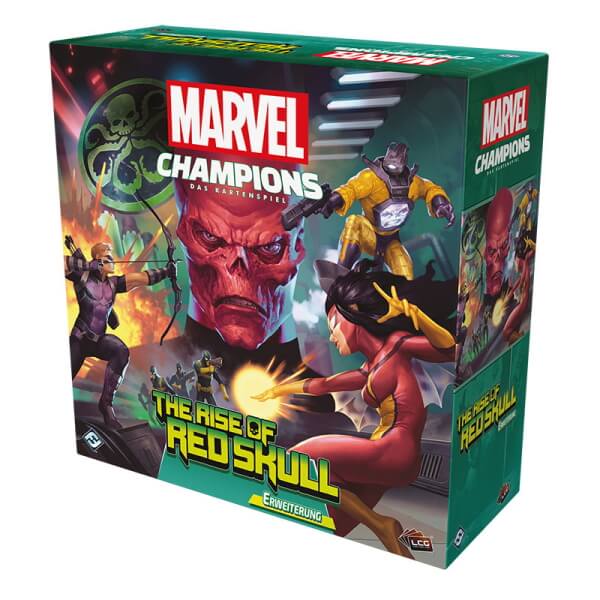 Marvel Champions Kartenspiel The Rise of Red Skull Erweiterung Vorderseite Asmodee Spielgetuschel.jpg
