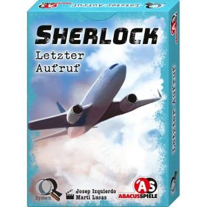 Sherlock Letzter Aufruf Kartenspiel Verpackung Vorderseite ABACUSSPIELE Spielgetuschel.jpg