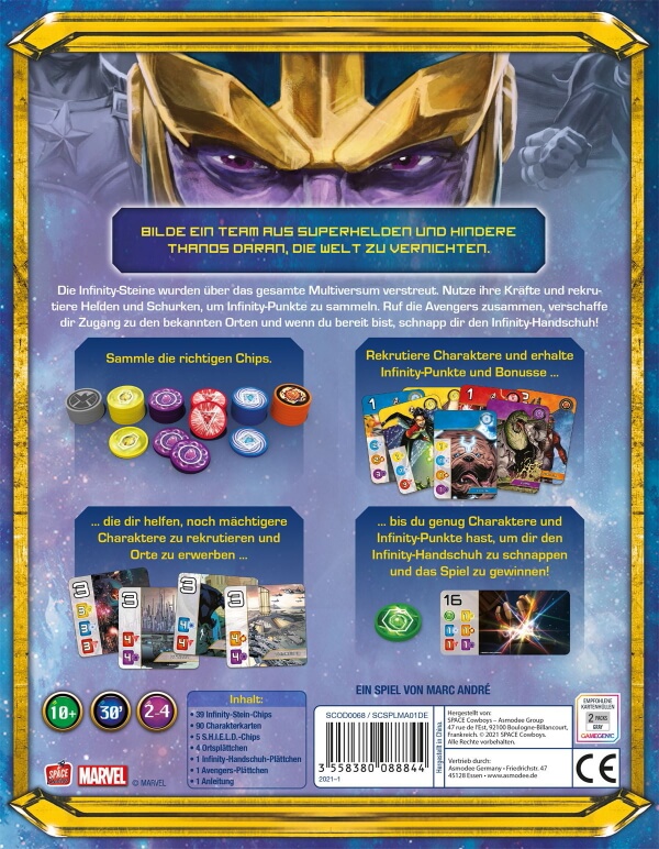 Splendor Marvel Kartenspiel Verpackung Rückseite Asmodee Spielgetuschel.jpg