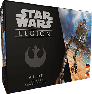 Star Wars Legion Tabletop AT-RT Erweiterung Verpackung Vorderseite Asmodee Spielgetuschel.png