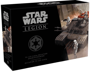 Star Wars Legion Tabletop TX-225 GAVw Besatzer Angriffspanzer Erweiterung Verpackung Vorderseite Asmodee Spielgetuschel.png