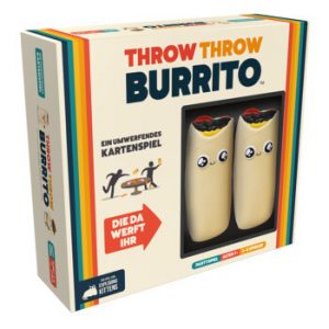 Throw Throw Burrito Kartenspiel Verpackung Vorderseite Asmodee Spielgetuschel.jpg