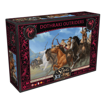 A Song of Ice & Fire Tabletop Dothraki Outriders Erweiterung Verpackung Vorderseite Asmodee Spielgetuschel.png