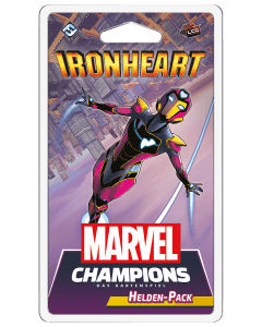 Marvel Champions Das Kartenspiel Ironheart Erweiterung Verpackung Vorderseite Asmodee Spielgetuschel.png