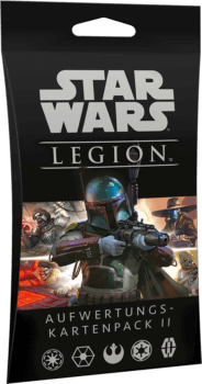 Star Wars Legion Tabletop Aufwertungskartenpack II Verpackung Vorderseite Asmodee Spielgetuschel.png