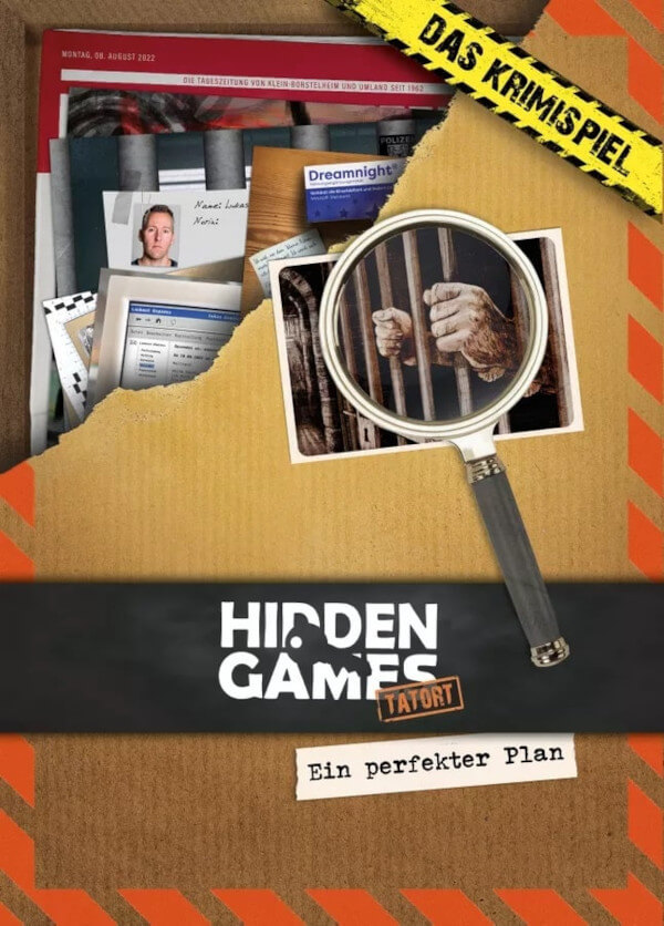 Hidden Games Tatort Ein perfekter Plan Fall 8 Verpackung Vorderseite Hidden Games Spielgetuschel