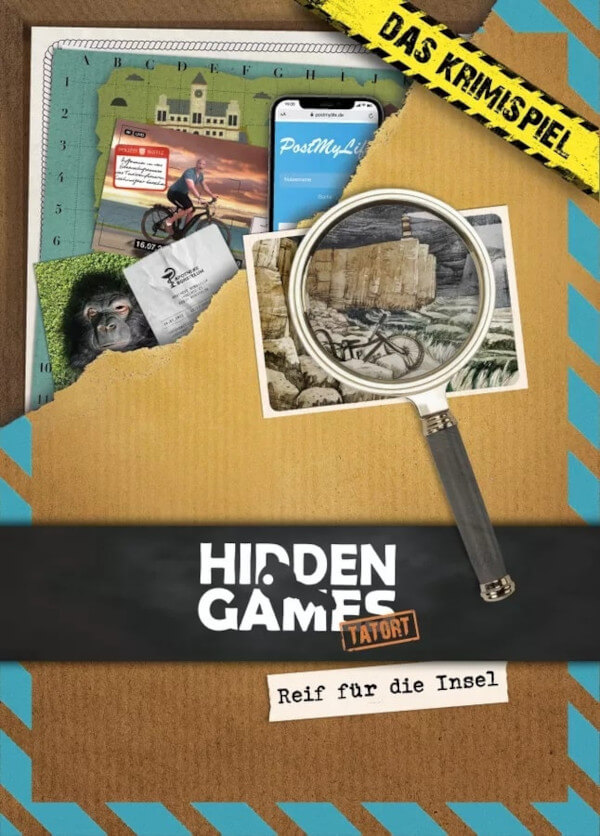 Hidden Games Tatort Reif für die Insel Fall 9 Detektivspiel Verpackung Vorderseite Hidden Games Spielgetuschel