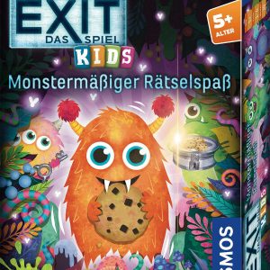 EXIT Das Spiel Kids Monstermäßiger Rätselspaß Verpackung Vorderseite Kosmos Spielgetuschel