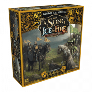 A Song of Ice & Fire Tabletop Baratheon Starterset Verpackung Vorderseite Asmodee Spielgetuschel.png