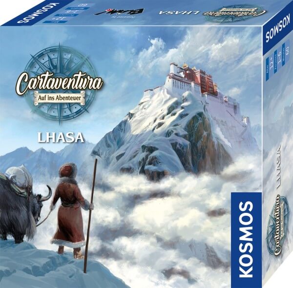 Cartaventura Lhasa Kartenspiel Verpackung Vorderseite Kosmos Spielgetuschel.jpg
