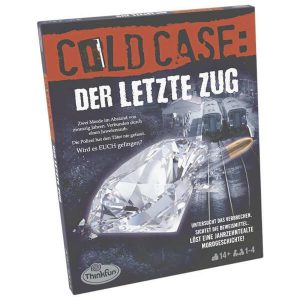 ColdCase Der letzte Zug Detektivspiel Verpackung Vorderseite Pegasus Spielgetuschel
