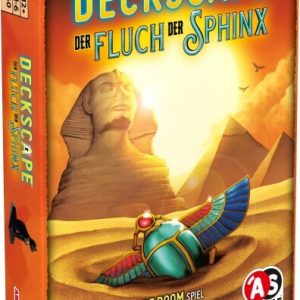 Deckscape Der Fluch der Sphinx Kartenspiel Verpackung Vorderseite Abacus Spiele Pegasus Spielgetuschel.jpg