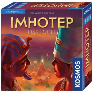 Imhotep Das Duell Brettspiel Verpackung Vorderseite Kosmos Spielgetuschel.jpg