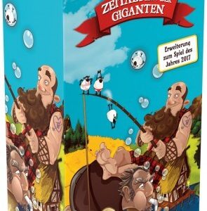 Kingdomino Brettspiel Zeitalter der Giganten Erweiterung Verpackung Vorderseite Pegasus Spielgetuschel.jpg