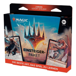 Magic the Gathering TCG Starter Kit 2023 Verpackung Vorderseite Spielgetuschel