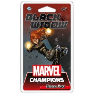 Marvel Champions Das Kartenspiel Black Widow Erweiterung Verpackung Vorderseite Asmodee Spielgetuschel.jpg