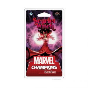Marvel Champions Das Kartenspiel Scarlet Witch Erweiterung Verpackung Vorderseite Asmodee Spielgetuschel.jpg