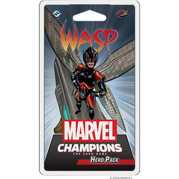 Marvel Champions Kartenspiel Wasp Erweiterung Verpackung Asmodee Spielgetuschel.jpg