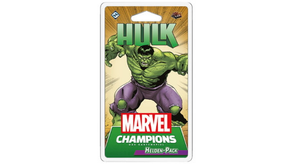 Marvel Champions das Kartenspiel Hulk Erweiterung Verpackung Vorderseite Asmodee Spielgetuschel.jpg