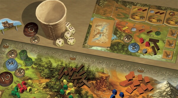 Stone Age Das Ziel ist dein Weg Brettspiel Spielaufbau Asmodee Spielgetuschel.jpg