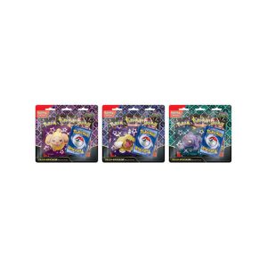 Pokémon Karmesin & Purpur Paldeas Schicksale Tech Sticker Kollektion TCG Verpackung Vorderseite Amigo Spielgetuschel