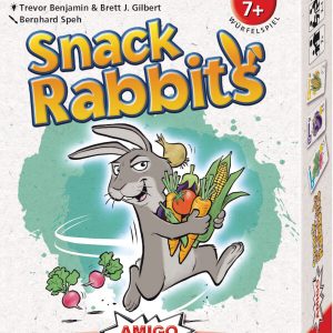 Snack Rabbits Würfelspiel Verpackung Vorderseite Amigo Spielgetuschel