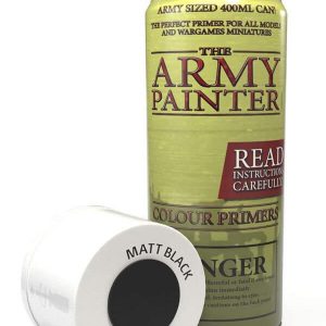 The Army Painter Base Primer Matt Black Grundierspray Spielgetuschel