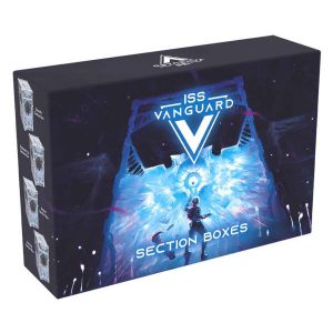 ISS Vanguard Brettspiel Section Boxes Zubehör Erweiterung Verpackung Vorderseite Pegasus Spielgetuschel