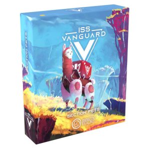 ISS Vanguard Brettspiel Section Pets Erweiterung Verpackung Vorderseite Pegasus Spielgetuschel