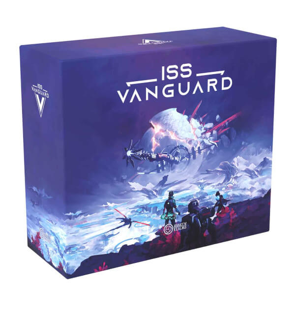 ISS Vanguard Brettspiel Verpackung Vorderseite Pegasus Spielgetuschel