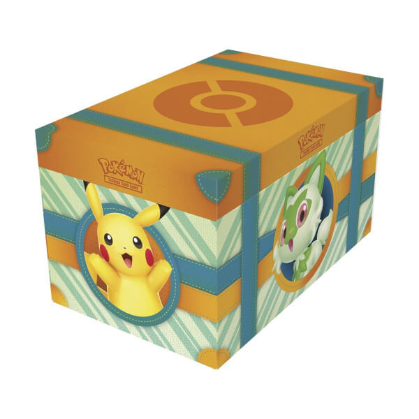 Pokemon Paldea-Abenteuerkoffer TCG Verpackung Amigo Spielgetuschel